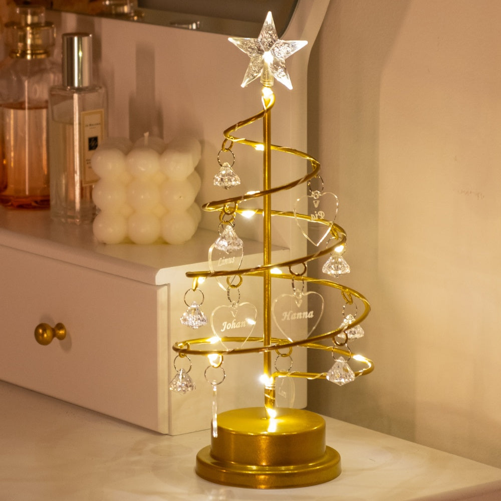 Family Tree | Beautiful Personalized Christmas Tree Lamp