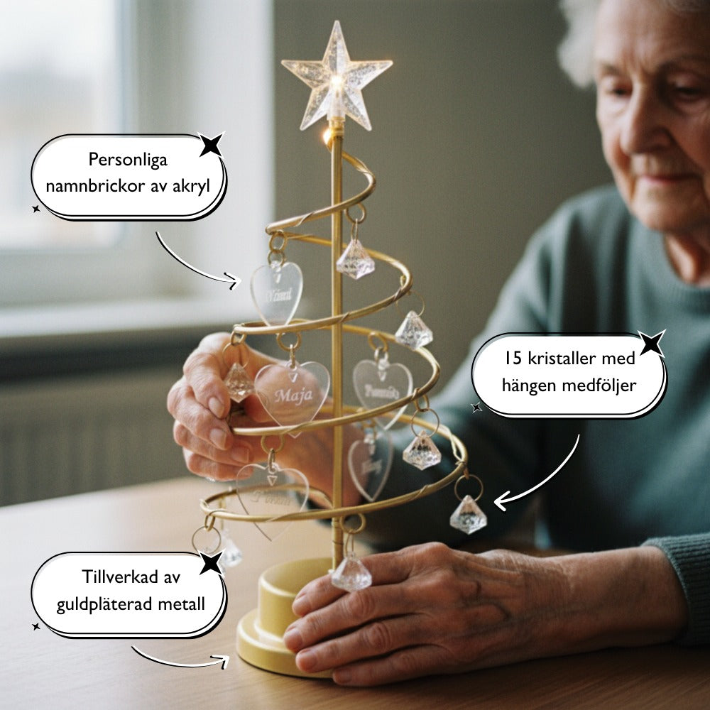 Family Tree | Beautiful Personalized Christmas Tree Lamp
