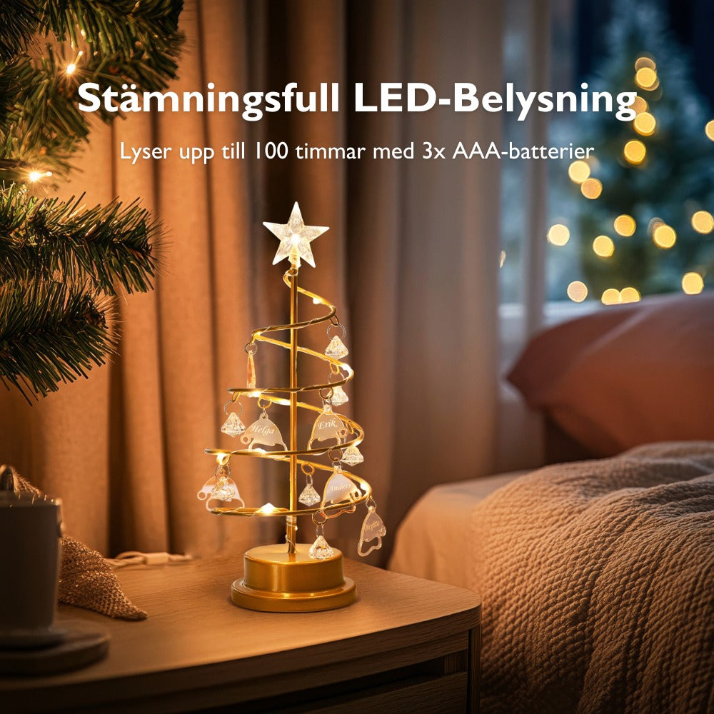 Family Tree | Beautiful Personalized Christmas Tree Lamp