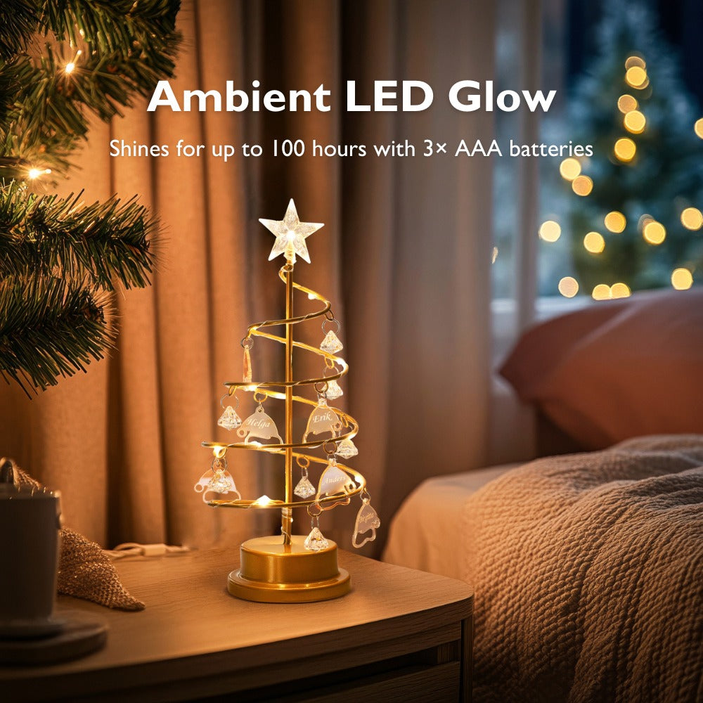 Family Tree | Personalized Christmas Tree Lamp