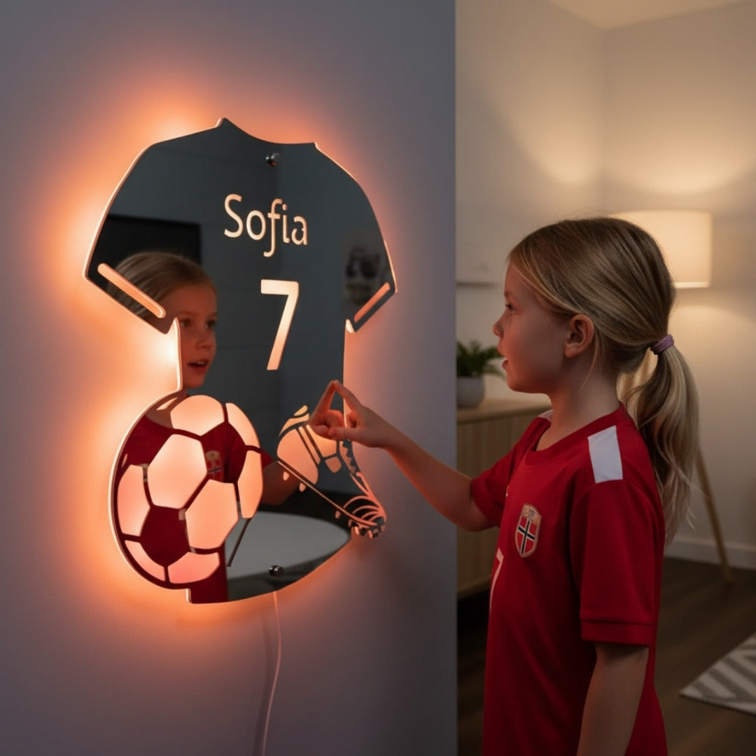 Soccer Player | Personal LED Mirror