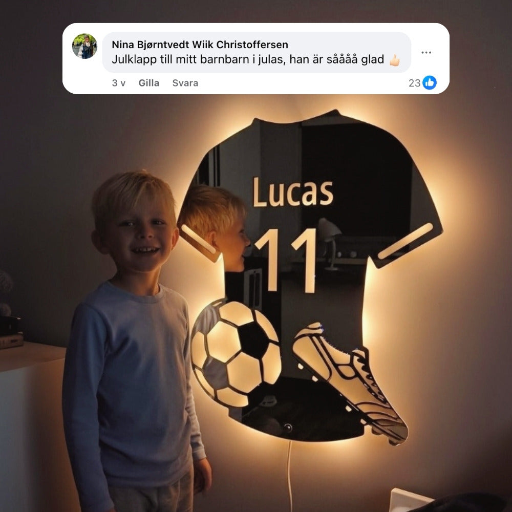 Soccer Player | Personal LED Mirror