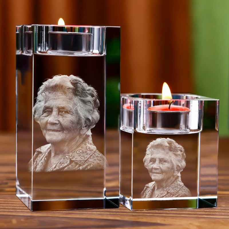 Photo Crystal | Personal Candle Holder