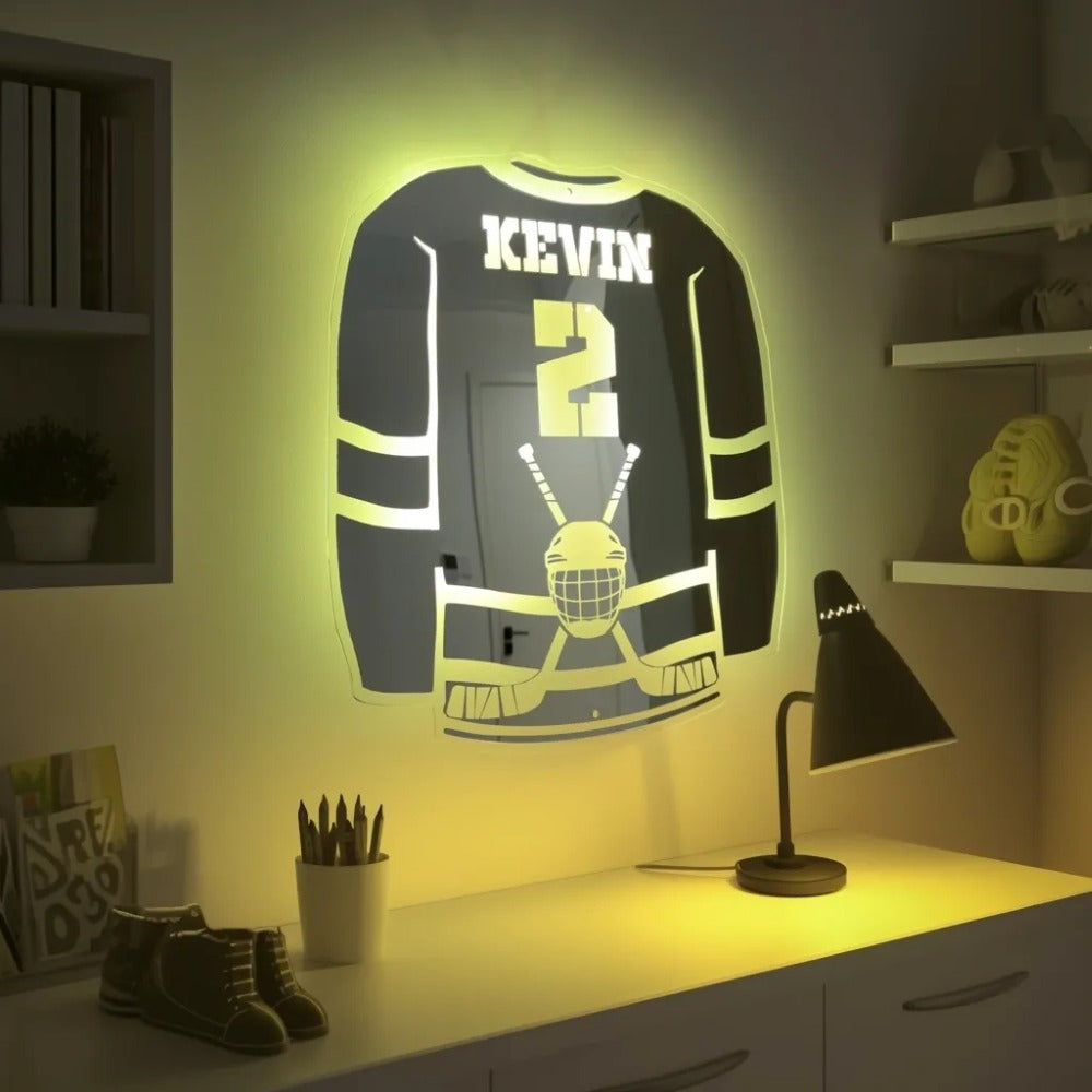 Hockey Player | Personal LED Mirror