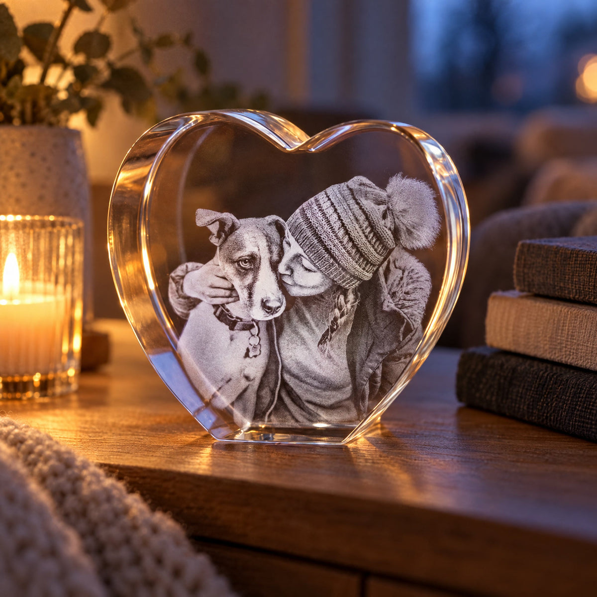Photo Crystal 3D | Heart