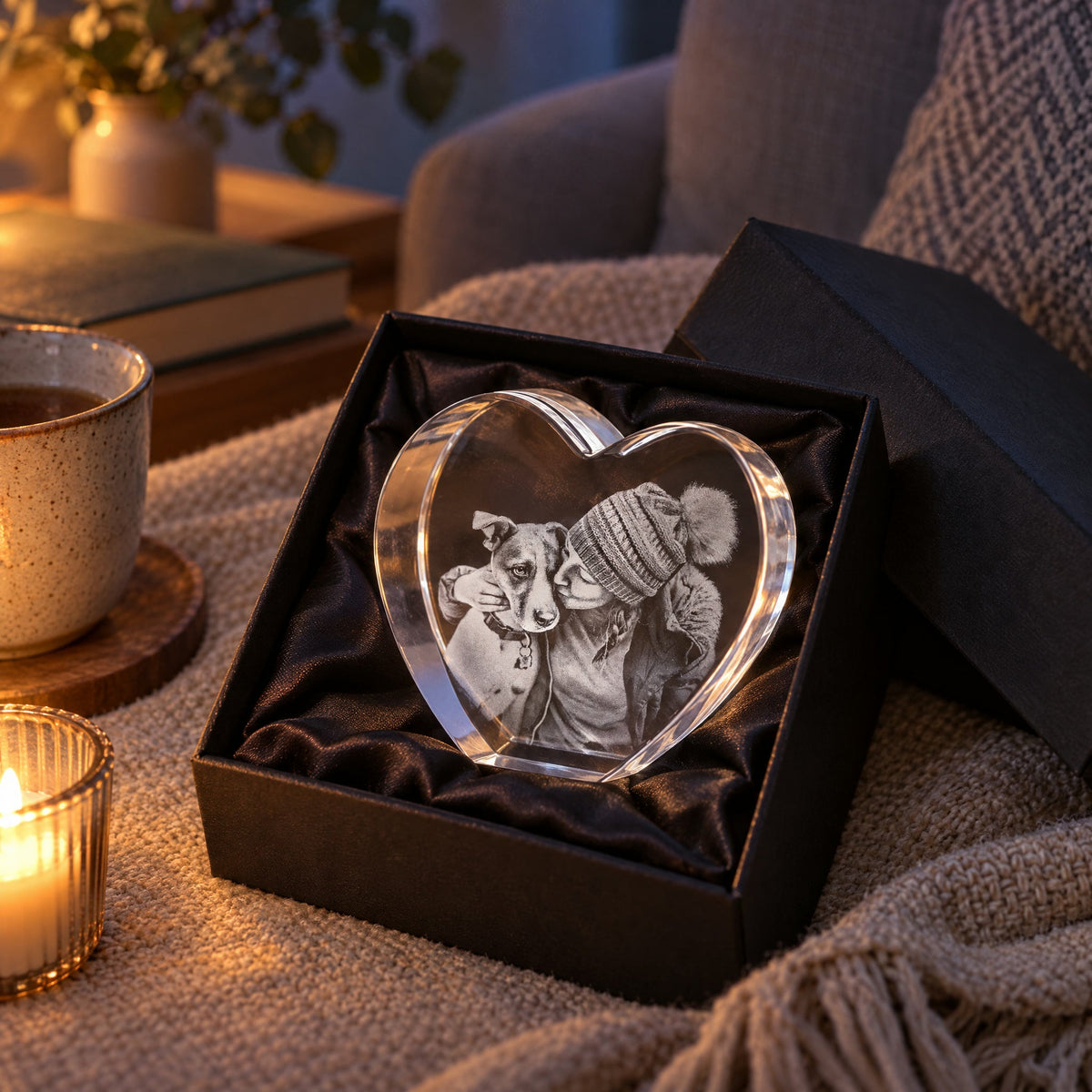 Photo Crystal 3D | Heart