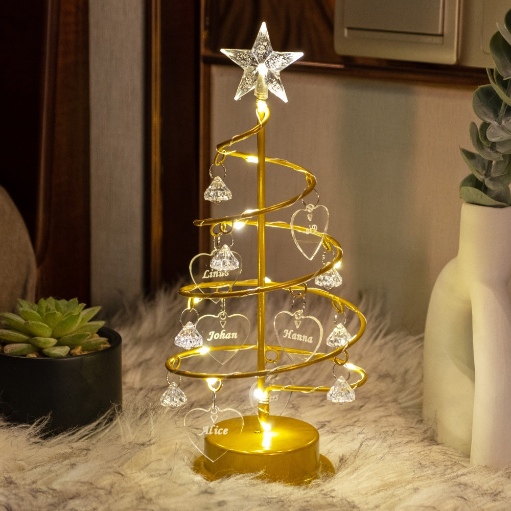 Family Tree | Beautiful Personalized Christmas Tree Lamp