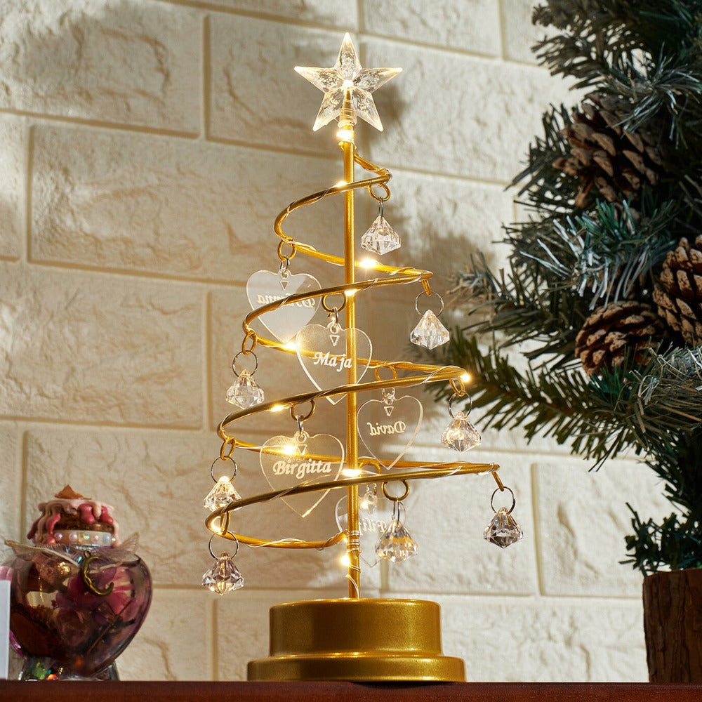 Family Tree | Beautiful Personalized Christmas Tree Lamp