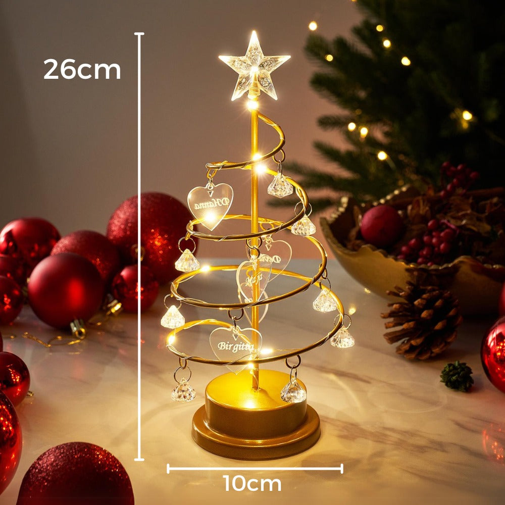 Family Tree | Beautiful Personalized Christmas Tree Lamp