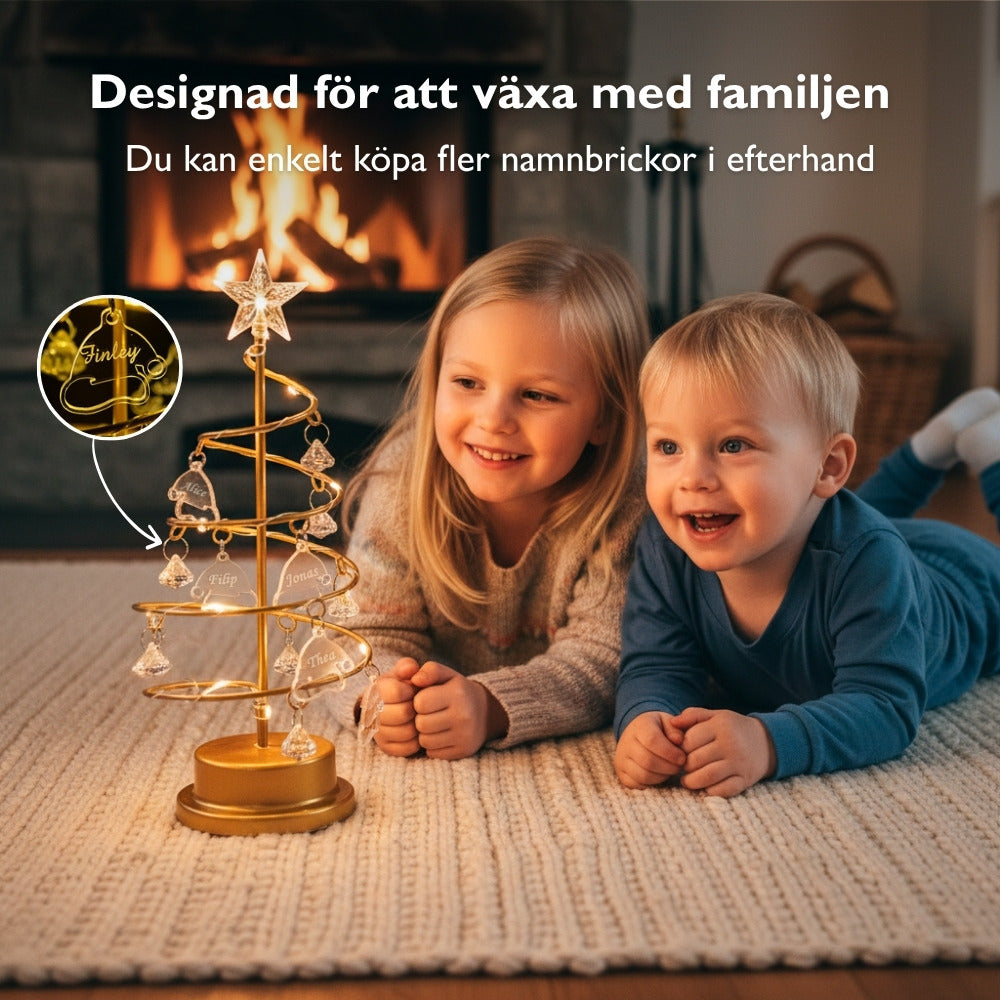 Family Tree | Beautiful Personalized Christmas Tree Lamp