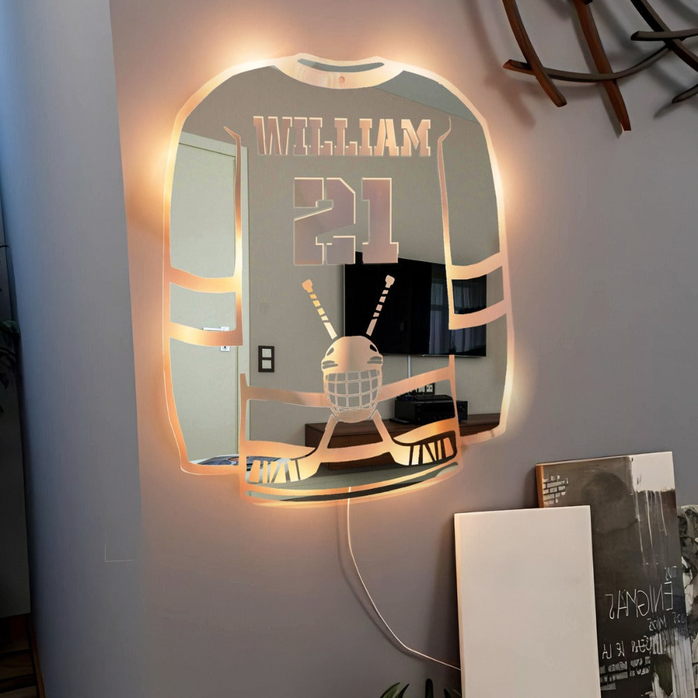 Hockey Player | Personal LED Mirror
