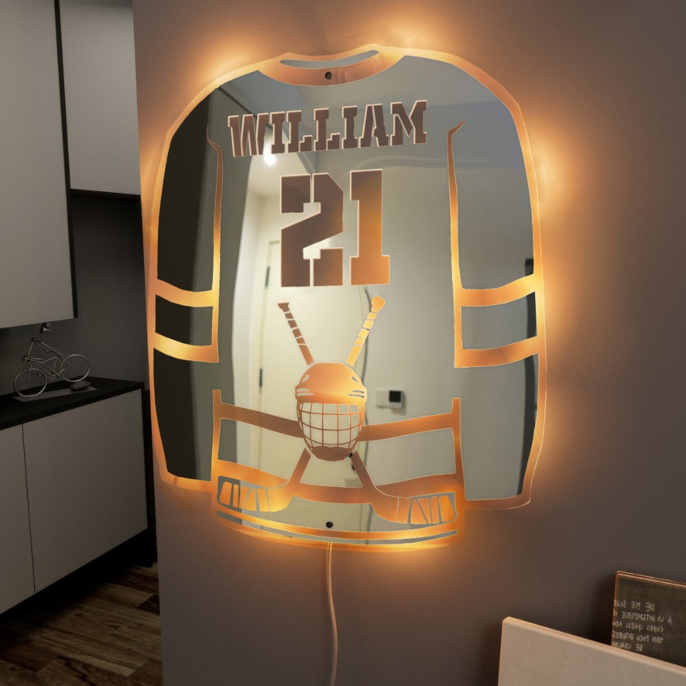 Hockey Player | Personal LED Mirror