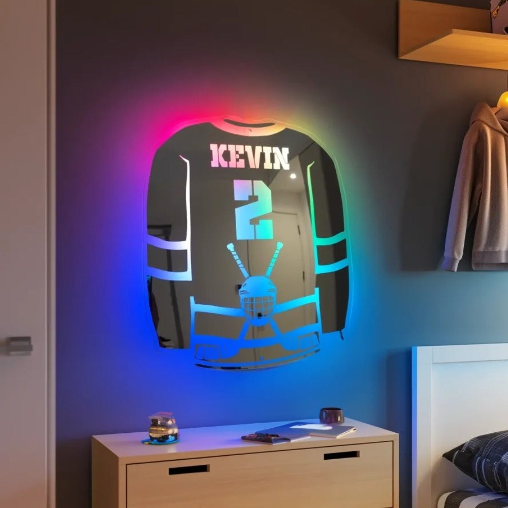 Hockey Player | Personal LED Mirror