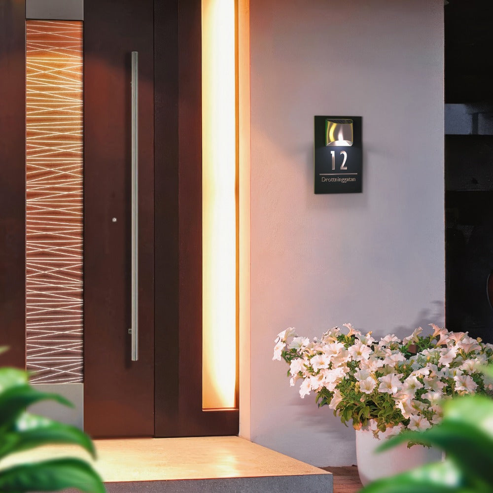 Personal Solar-Powered House Sign