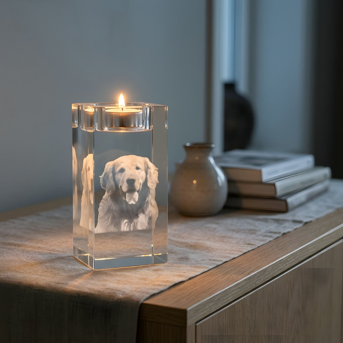 Photo Crystal | Personal Candle Holder